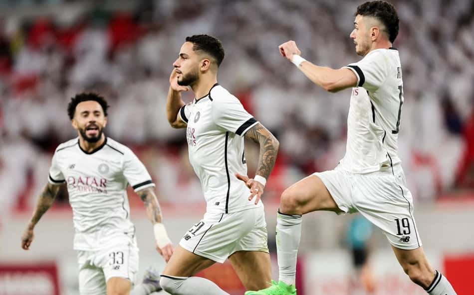 Com gol de ex-Palmeiras Giovani, Al Sadd fica a um passo do título no Catar
