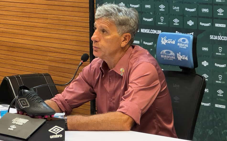 Renato Gaúcho pede calma e tranquilidade aos torcedores após vitória do Fluminense: 'Ruim escutar vaias'