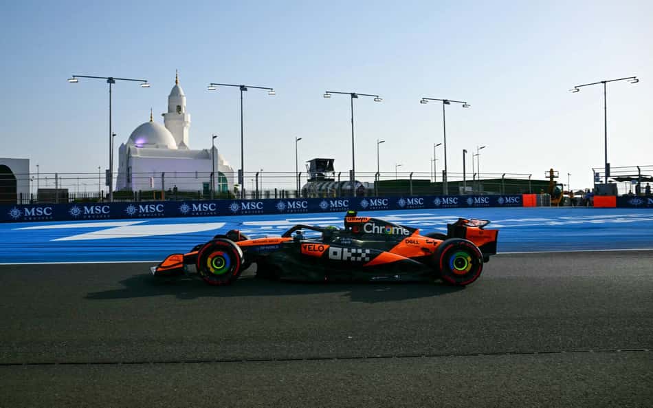 GP da Arábia Saudita: Norris lidera terceiro treino; Bortoleto é 19º