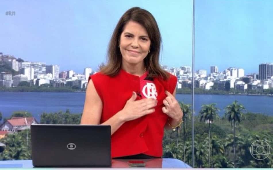 Jornalista da Globo diz ser torcedor do Flamengo e surpreende Mariana Gross