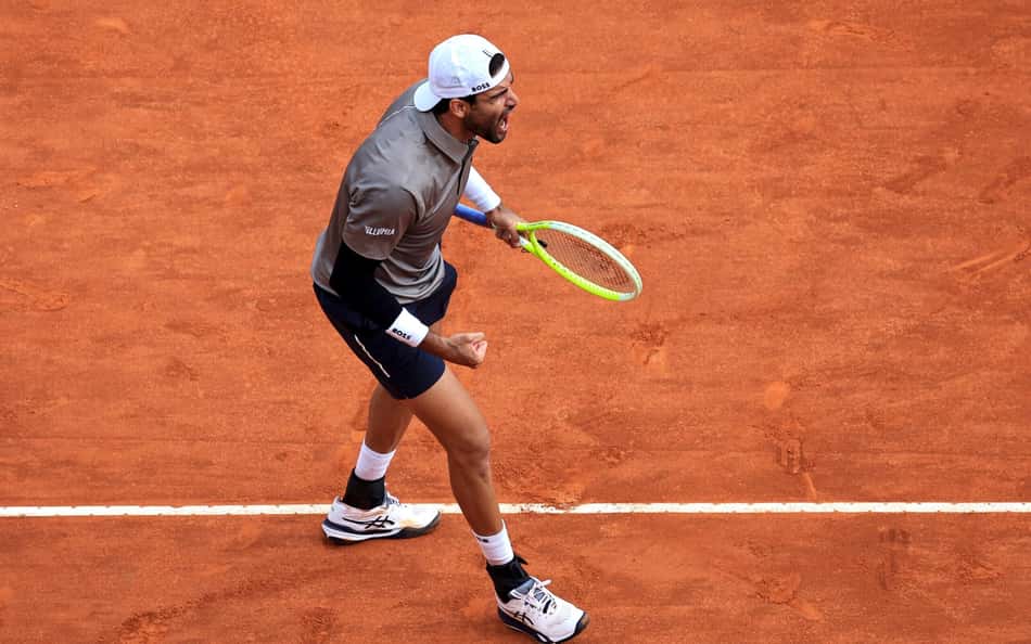 Contra Zverev, Berrettini vence ponto mais longo do ano; veja o vídeo