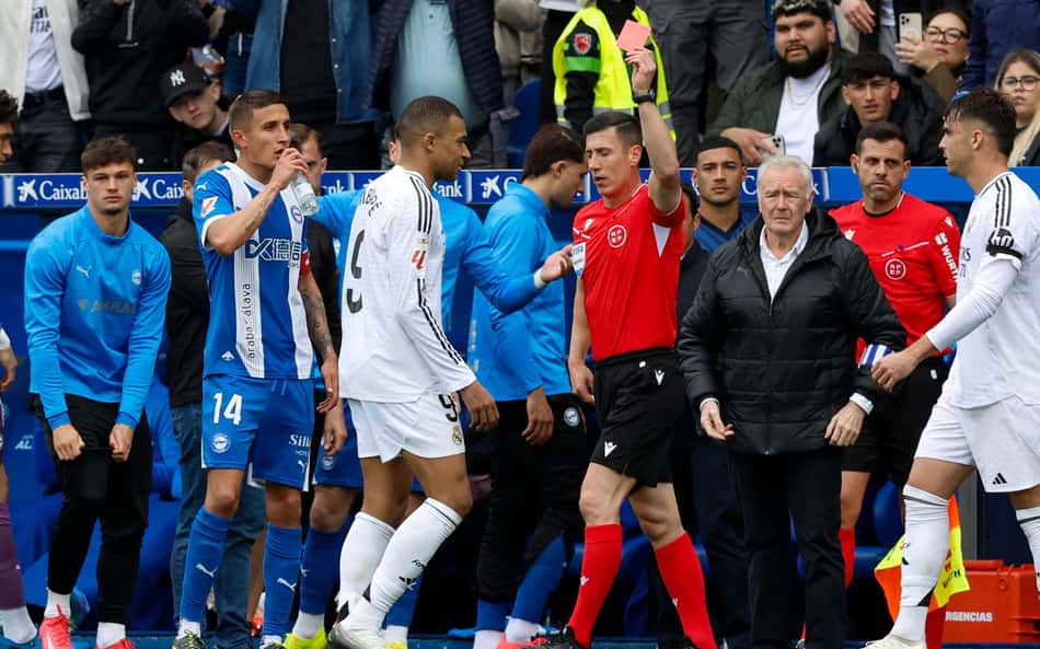 Imprensa espanhola detona Mbappé, do Real Madrid, por lance violento