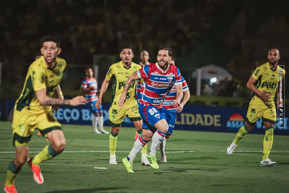 Partida entre Mirassol e Fortaleza, pelo Brasileirão 2025 (Foto: Mateus Lotif/Fortaleza EC)