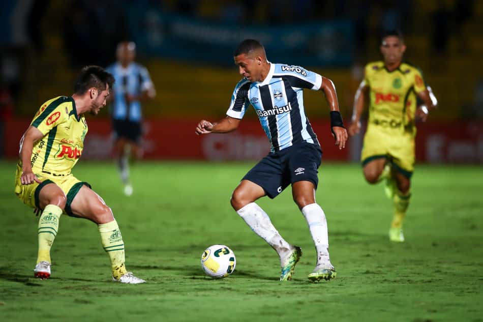 Mirassol e Grêmio se enfrentaram na Copa do Brasil de 2022. (Foto: Lucas Uebel/Grêmio FBPA)