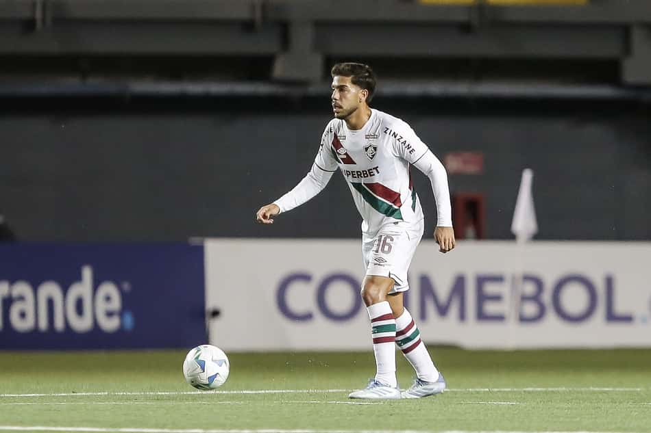 Nonato em campo em Unión Española x Fluminense