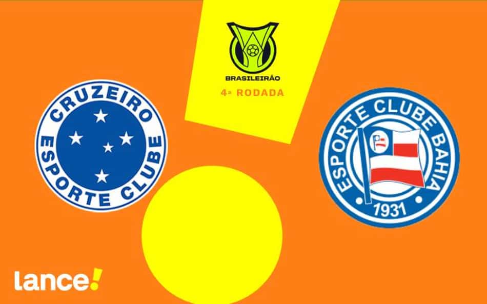 Cruzeiro x Bahia: onde assistir, horário e prováveis escalações