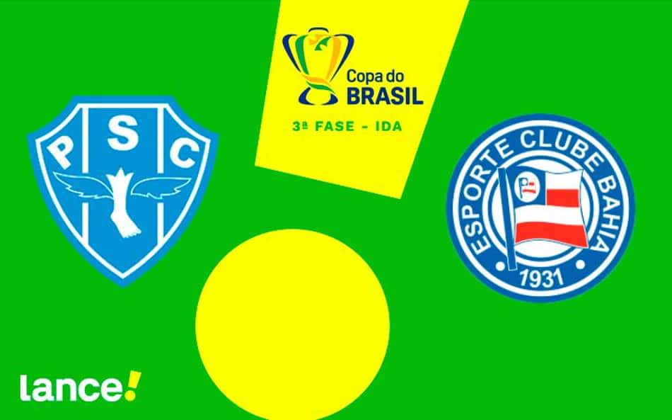 Paysandu x Bahia: onde assistir ao vivo, horário e prováveis escalações