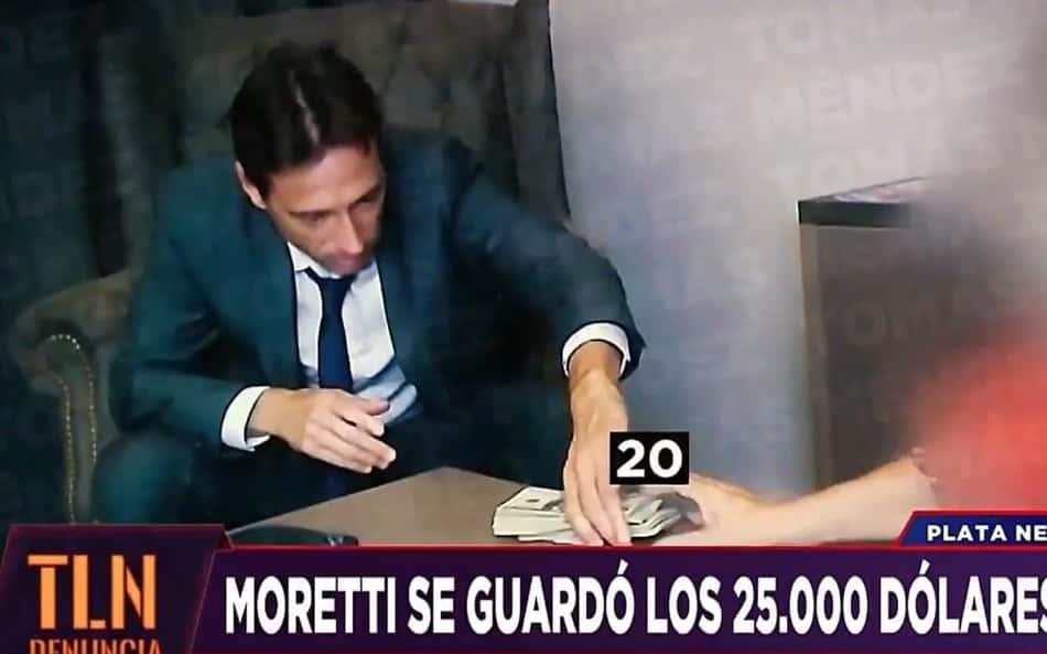 Presidente do San Lorenzo é flagrado recebendo propina para inscrever jogador na base; veja vídeo