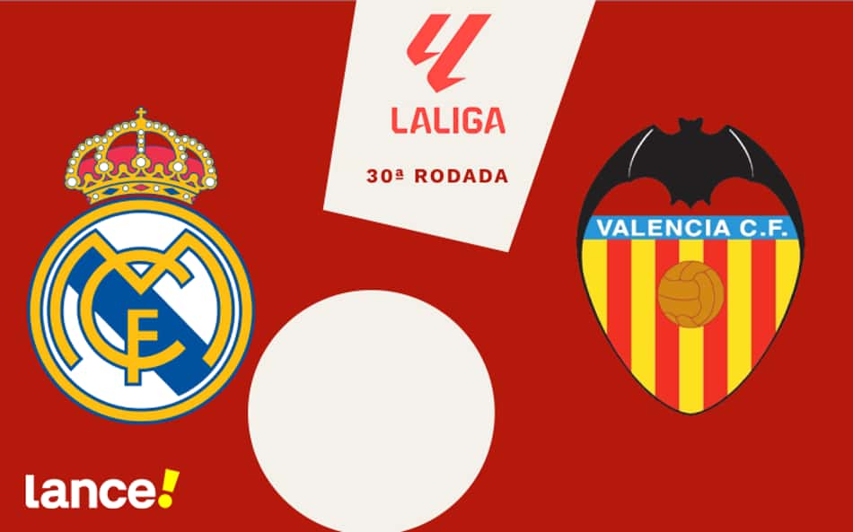 Real Madrid x Valencia: onde assistir, horário e prováveis escalações