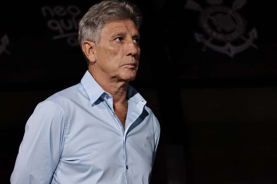 Renato Gaúcho em Corinthians x Fluminense