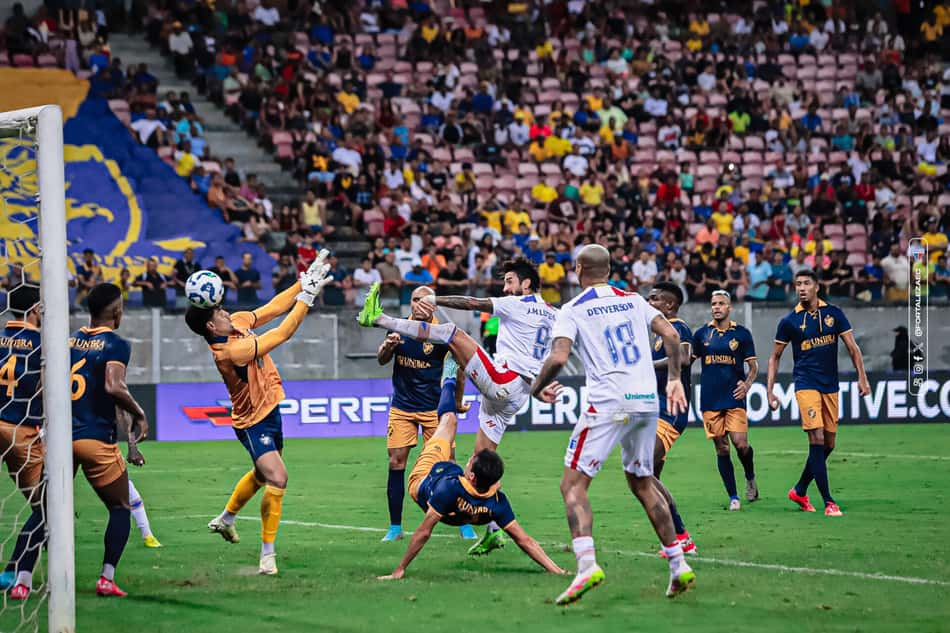 Partida entre Retrô e Fortaleza, pela Copa do Brasil de 2025 (Foto: Matheus Amorim/Fortaleza EC)