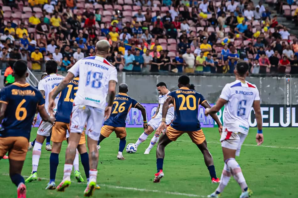 Partida entre Retrô e Fortaleza, pela Copa do Brasil de 2025 (Foto: Matheus Amorim/Fortaleza EC)