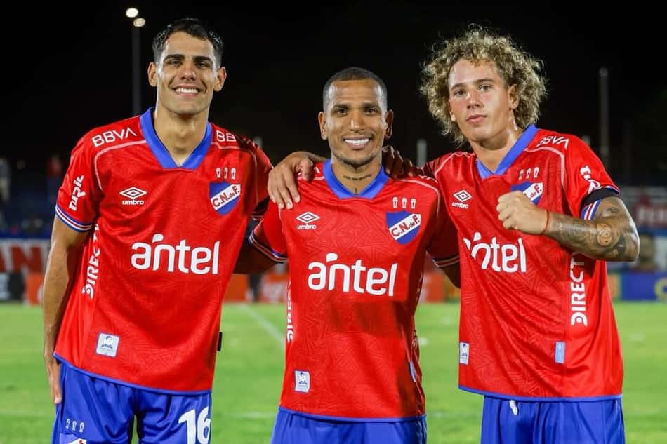 Otero é um dos atletas do Nacional  Foto: Divulgação / Nacional