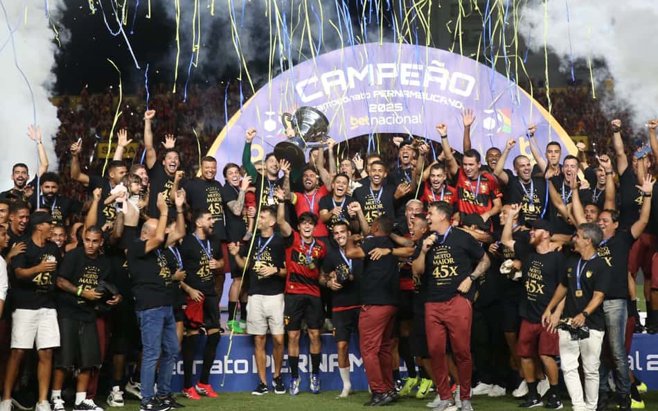 Com intervenções do VAR e confusão após jogo, Sport é tricampeão nos pênaltis