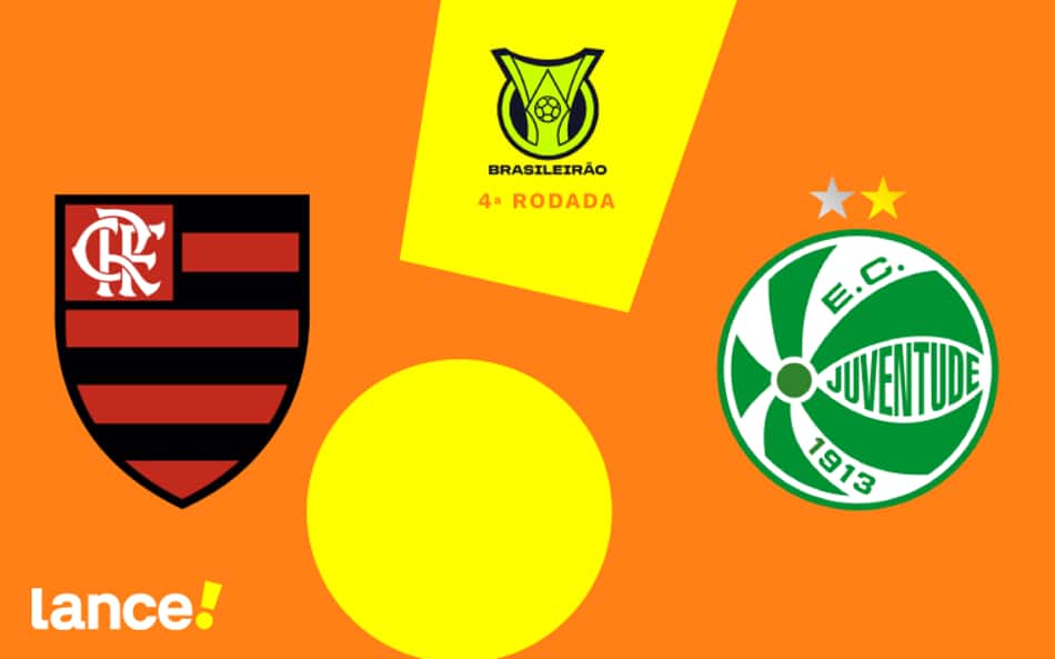 Flamengo x Juventude: onde assistir e prováveis escalações do jogo pelo Brasileirão