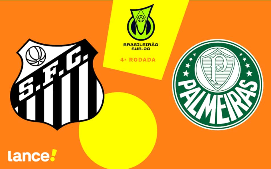Santos Sub-20 x Palmeiras Sub-20: onde assistir e horário do jogo pelo Brasileirão Sub-20