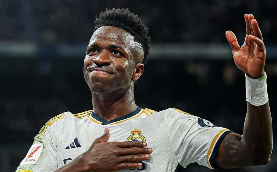 Lances de Vini Jr em Real Madrid x Real Sociedad chamam atenção: 'Espetacular'
