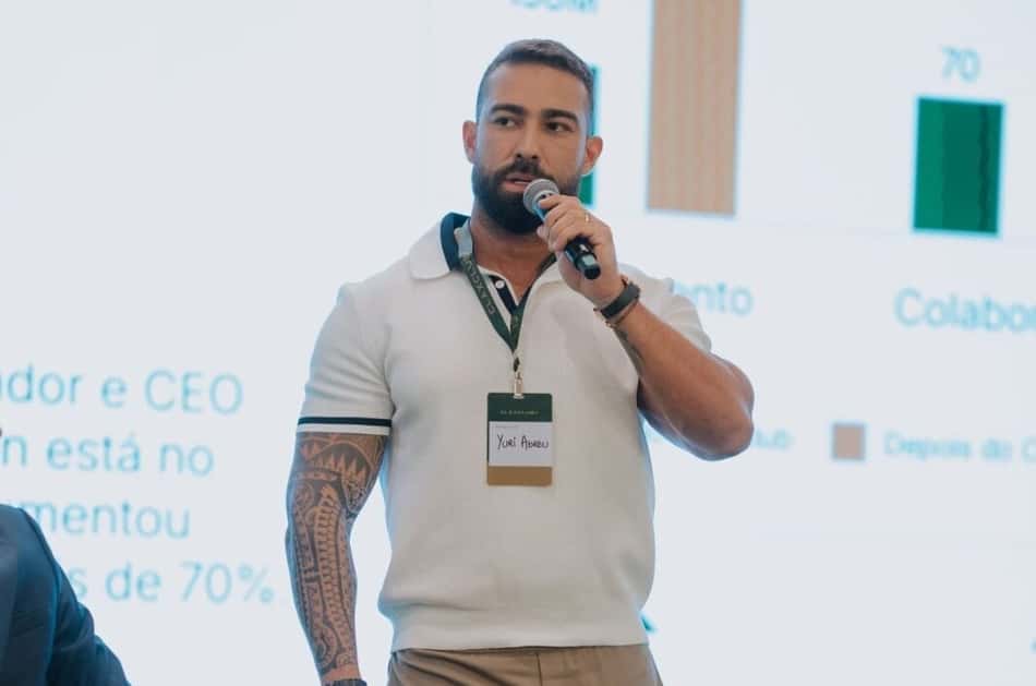 Yuri Abreu é o CEO da Soldiers Nutrition