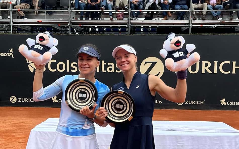 Laura Pigossi é vice nas duplas em Bogotá e terá o melhor ranking