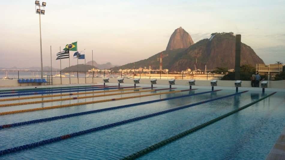 Piscina do Mourisco está desativada desde 2019 (Foto: Divulgação/Botafogo)