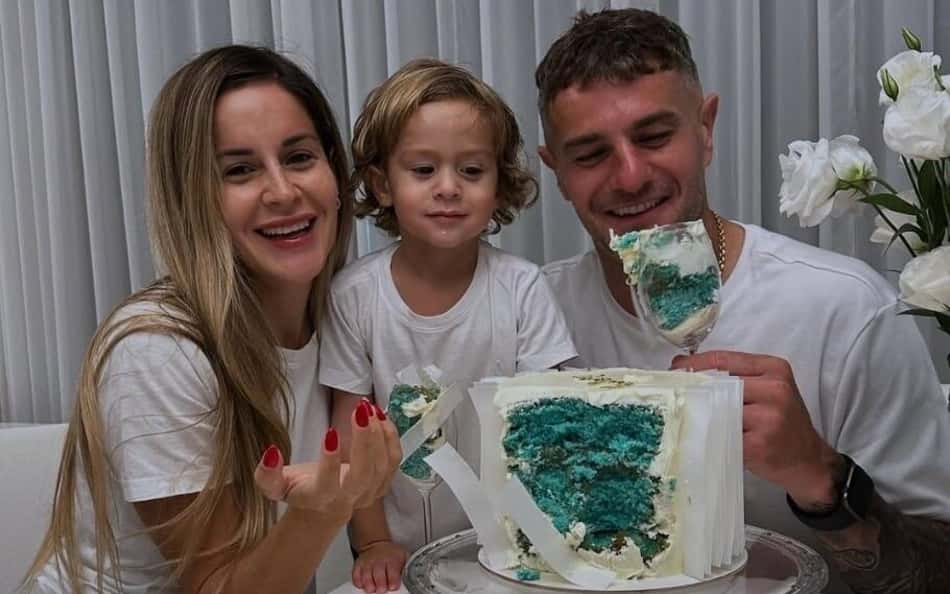 Vegetti e esposa anunciam que estão no aguardo de mais um filho