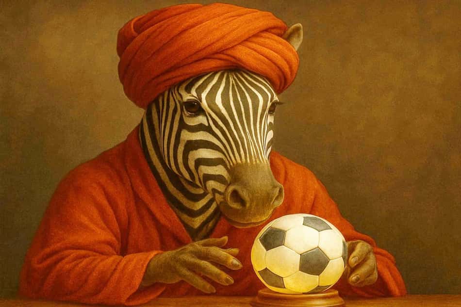 Zebrólogo da Copa do Brasil (imagem: IA ChatGPT)