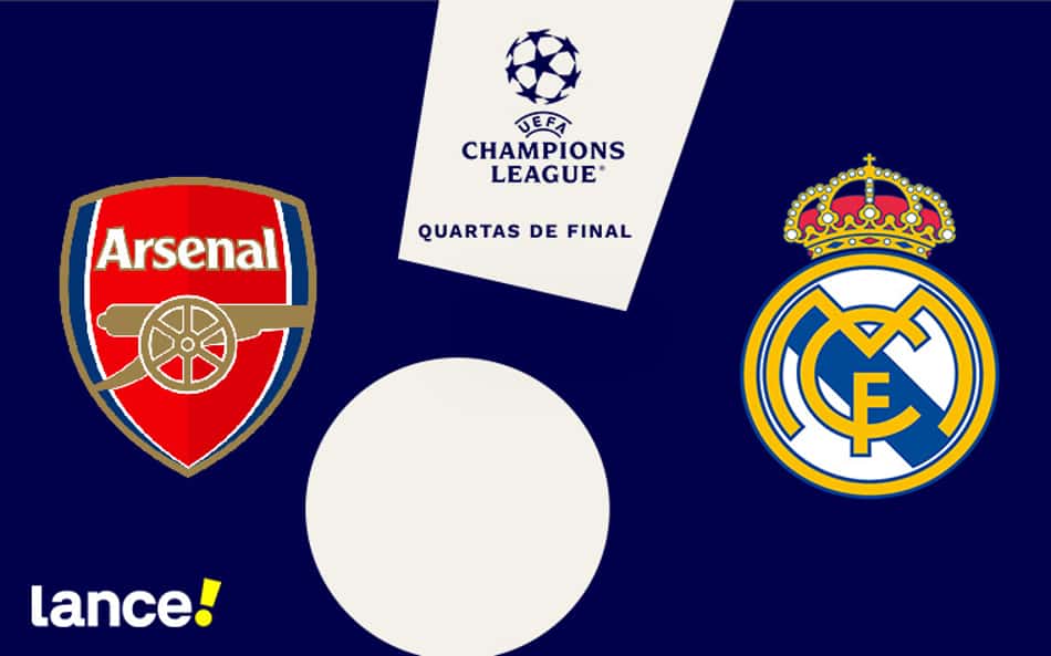 Arsenal x Real Madrid: onde assistir, horário e prováveis escalações