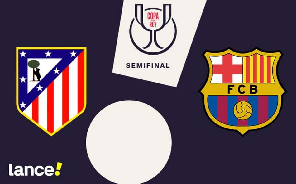 Atlético de Madrid x Barcelona - Copa do Rei