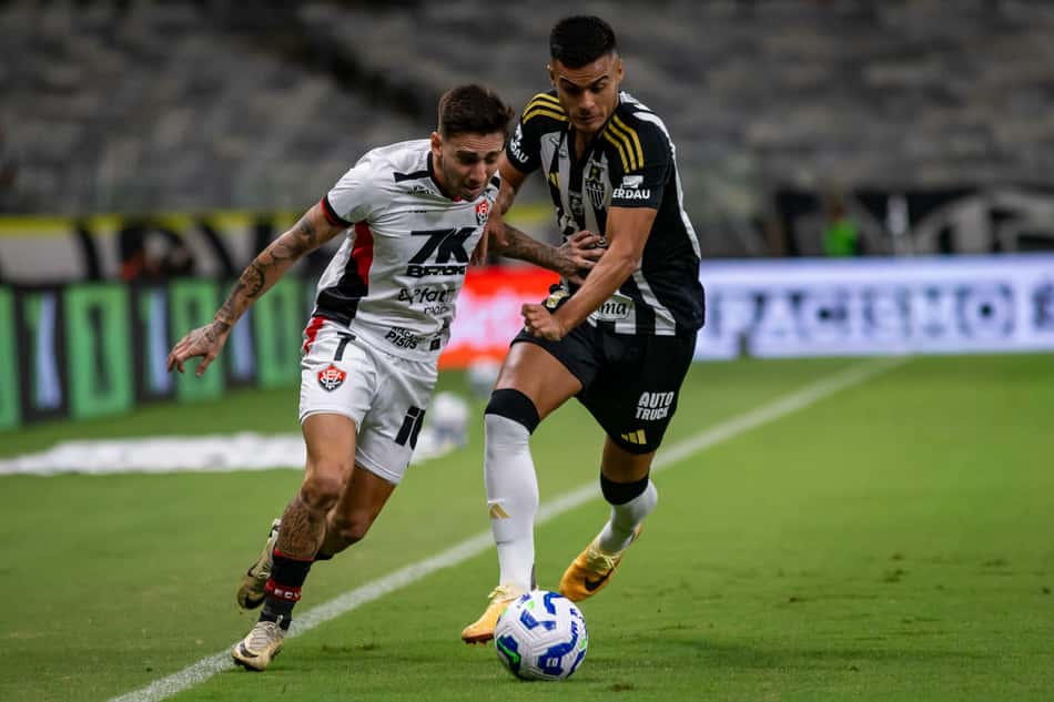 Fausto Vera, jogador do Atlético-MG, durante partida contra o Vitória