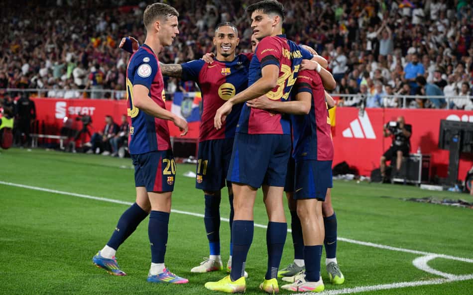 Gol de titular do Barcelona contra o Real Madrid viraliza: 'Discípulo de Messi'