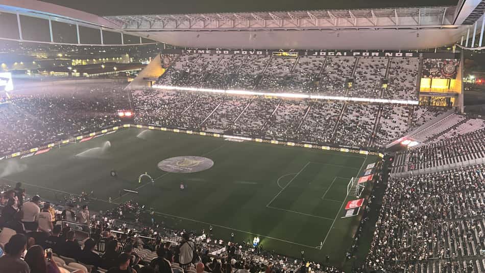 Corinthians x Fluminense na Neo Química Arena