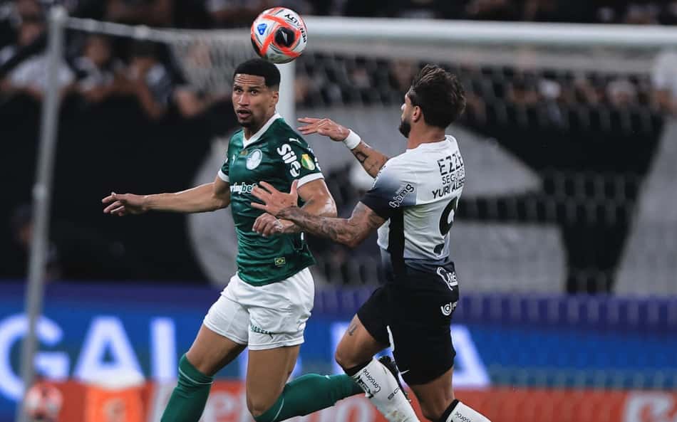 Palmeiras x Corinthians: IA crava resultado do clássico pelo Brasileirão