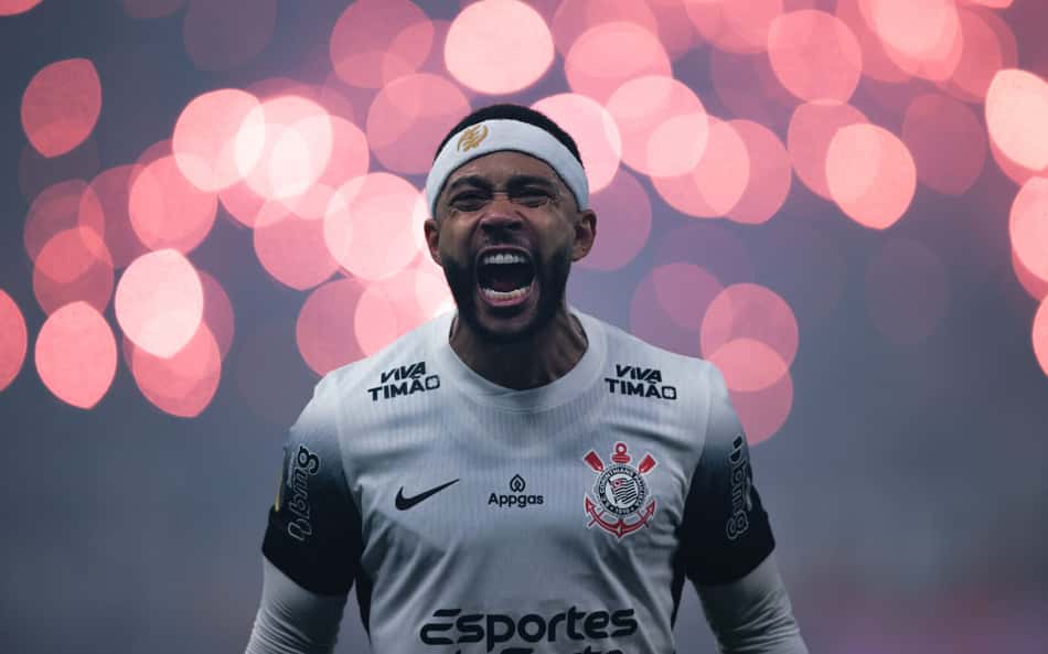 Corinthians vive expectativa por retorno de Memphis contra o Palmeiras