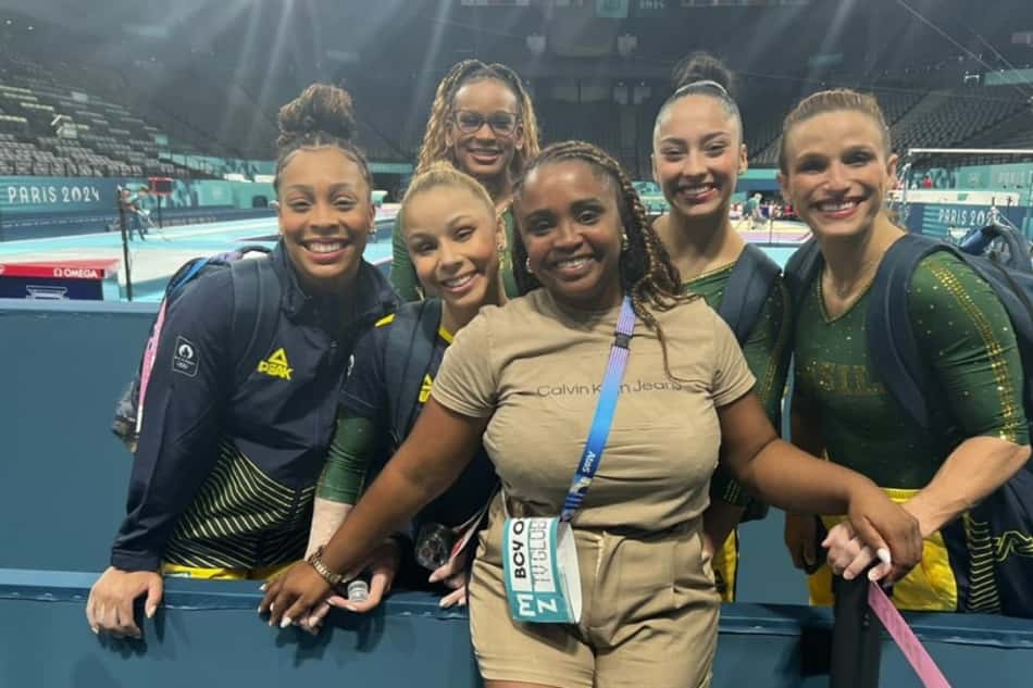 Daiane dos Santos é referência da ginástica brasileira