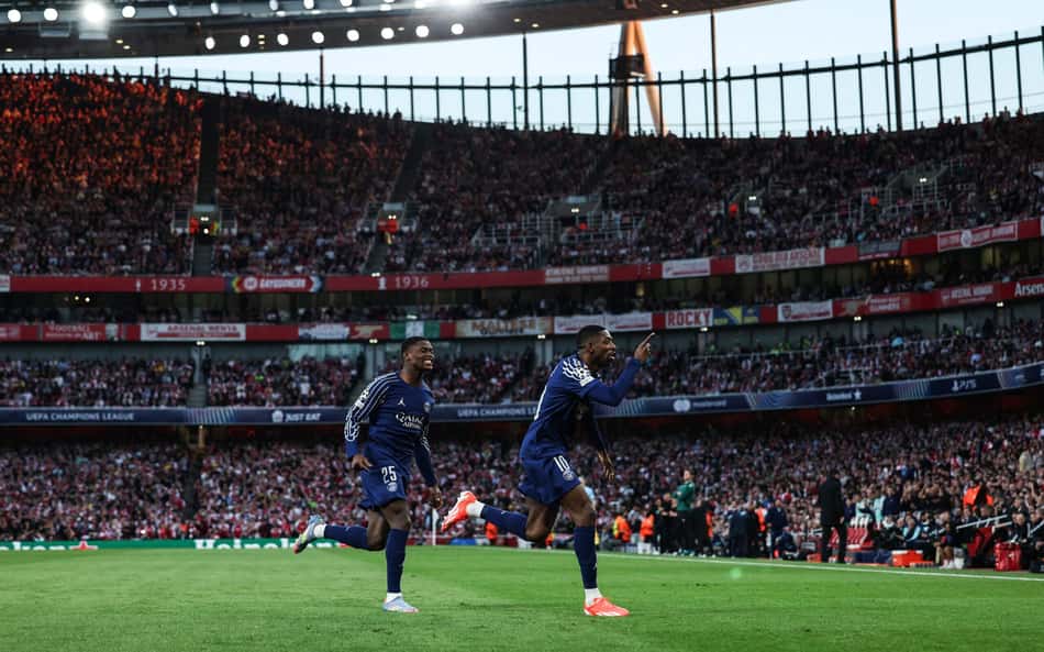 Ousmane Dembélé - Arsenal x PSG - Champions League