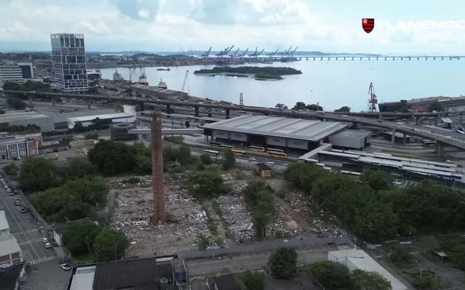 Flamengo inicia estudos detalhados do terreno do Gasômetro