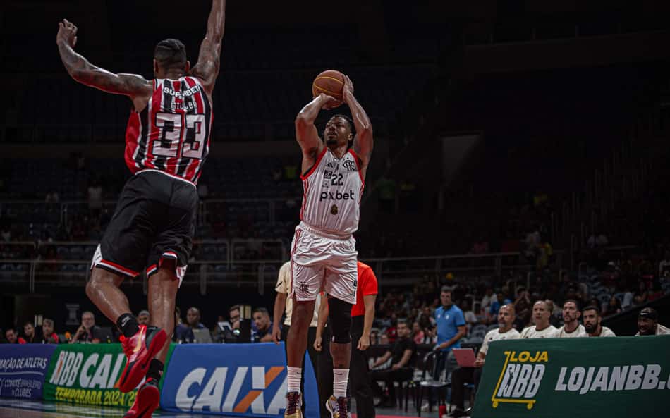 Flamengo domina São Paulo no segundo tempo e vence pelo NBB