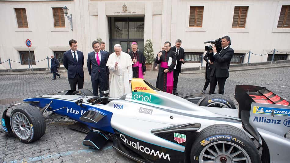 formula e – papa francisco