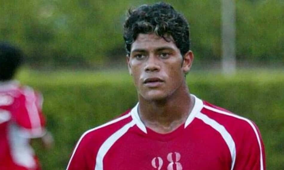Hulk na época em que defendia o Vitória Foto: Reprodução