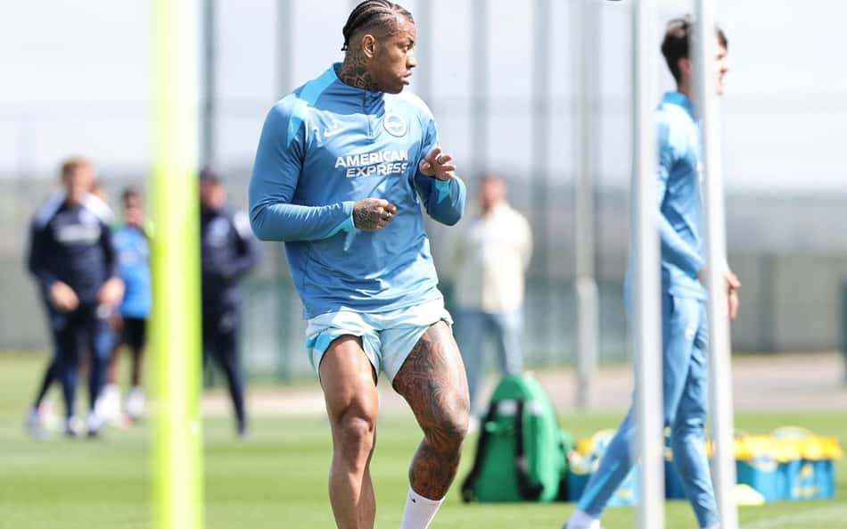 Igor Julio estipula meta em retorno ao Brighton após grave lesão: 'voltar a vencer'