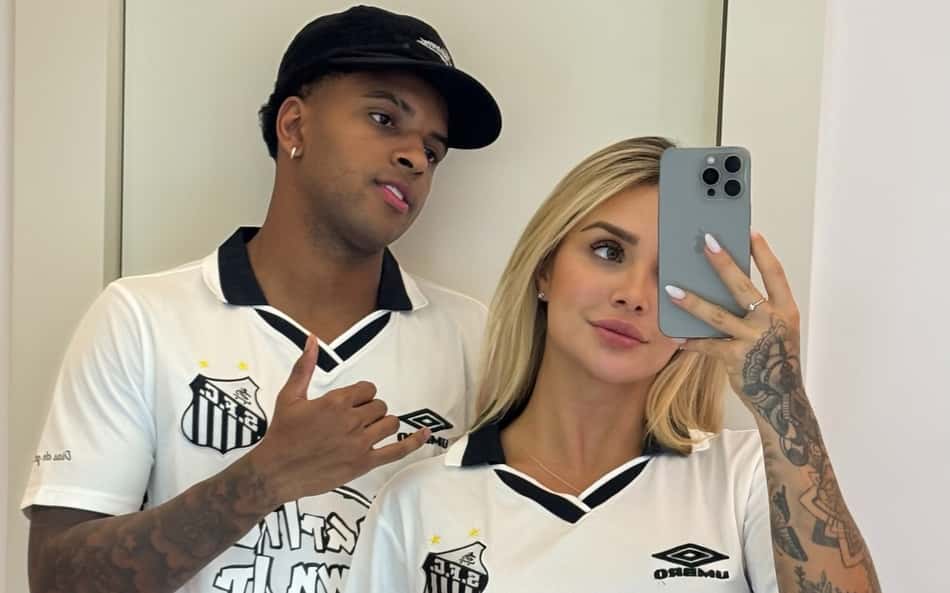Namorada de Rodrygo abre o jogo sobre relacionamento: 'Passei por poucas e boas'