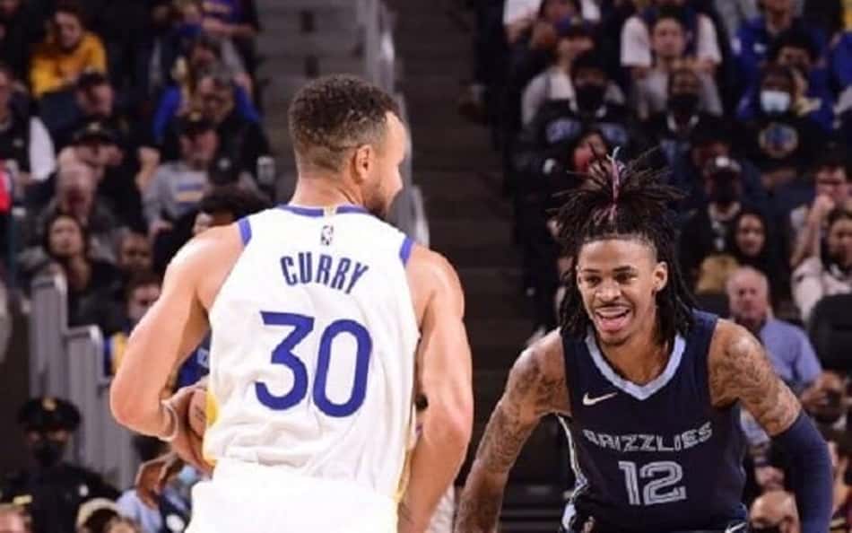 Cara a Cara: Ja Morant e Curry duelam por vaga nos playoffs da NBA