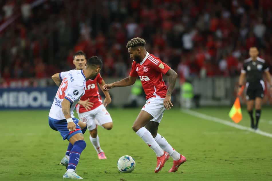 Inter x Nacional pela Libertadores (Foto: Rricardo Duarte/Internacional)