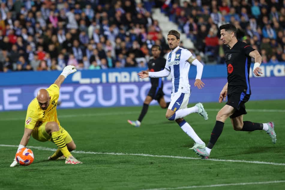 Lewandowski - Leganés x Barcelona - La Liga