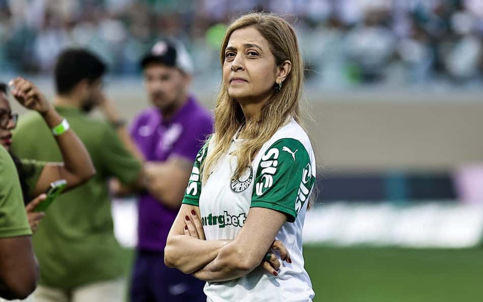 Após polêmica no Paulistão, gesto entre Leila Pereira e Augusto Melo repercute