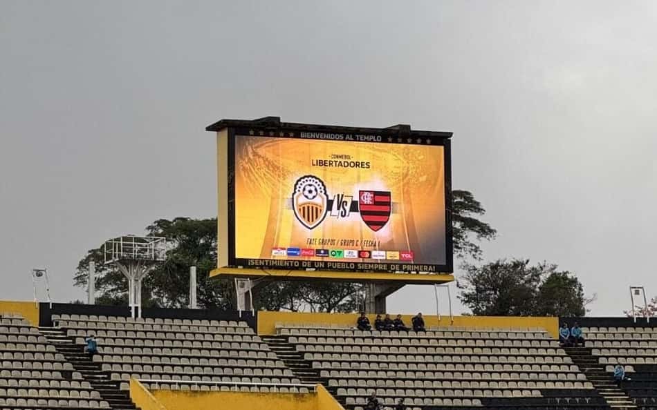 Escalações de Deportivo Táchira x Flamengo: veja como os times entram em campo