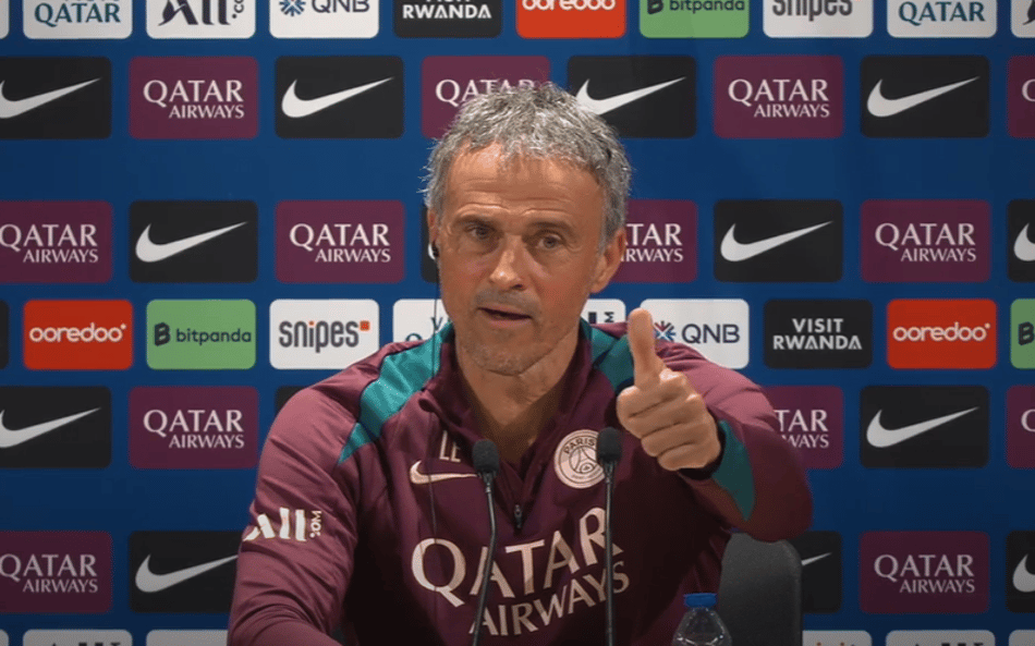 Luis Enrique alfineta imprensa francesa e elogia estagiário: 'Melhor que todos'