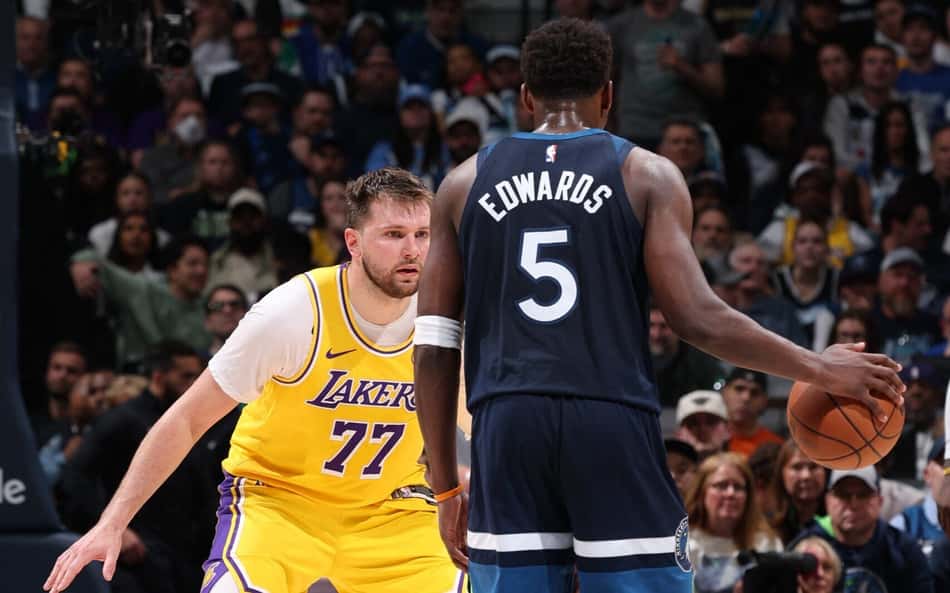 Ex-jogador exalta Anthony Edwards sobre Luka Doncic: 'Vai vencer título antes'