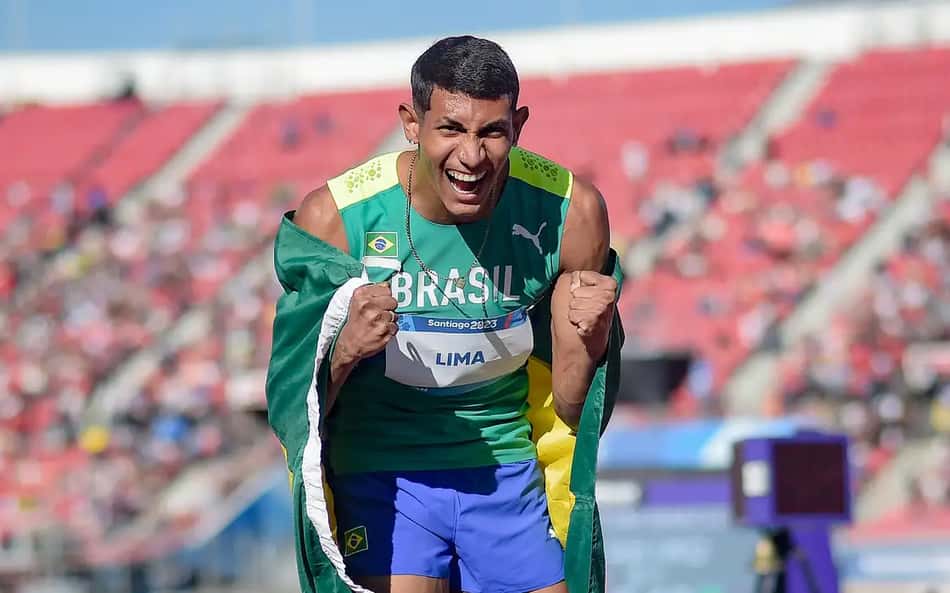 Diamond League: Matheus Lima conquista segunda posição nos 300m com barreira