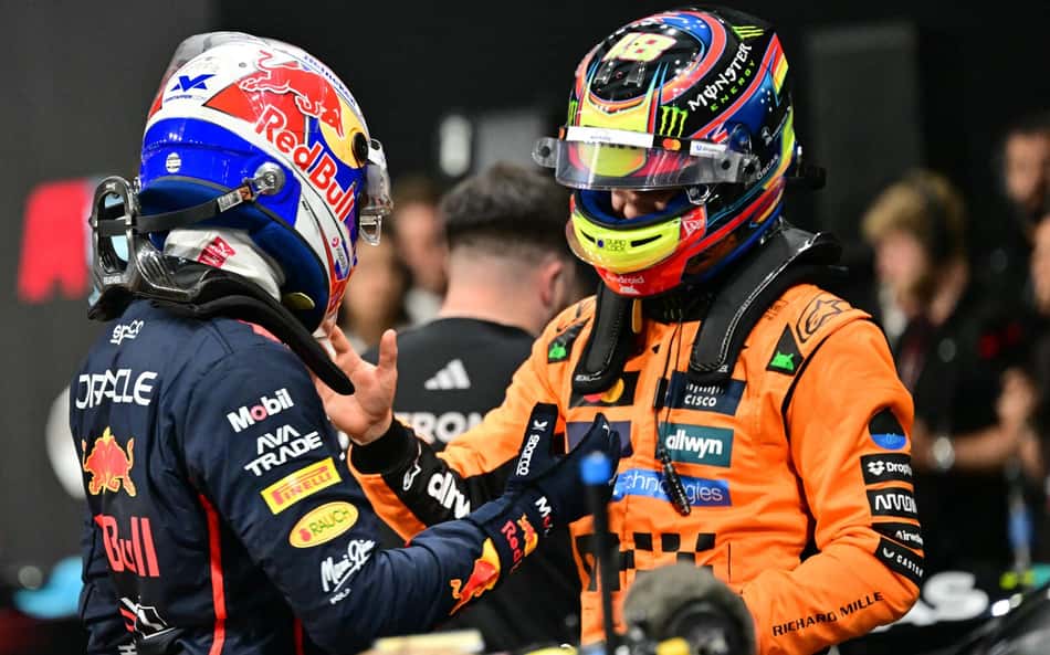 F1: Verstappen insinua 'regras diferentes' em punição contra a McLaren
